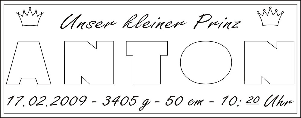 Zeilenschema